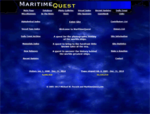 Tablet Screenshot of maritimequest.com